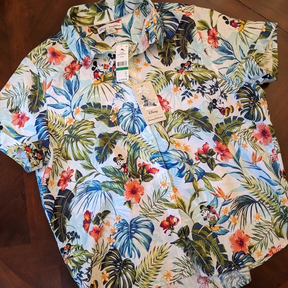 NWT Tommy Bahama Women's JUNGLE JUBILEE SHIRT
